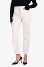 Agolde Off White Denim 90's Pinch Straight Jeans Size 24