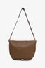 Gucci Brown Guccissima Leather Messenger Flap Bag