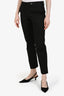 Burberry London Black Cotton Chino Pants Size 6