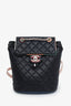 Pre-loved Chanel™ Black Quilted Lambskin Cuba Urban Spirit Backpack