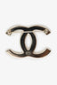 Pre-loved Chanel™ Gold/Silver Embellished CC Brooch