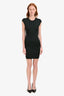 Alexander Wang Green Knit Fitted Midi Dress Size XS