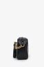Gucci Black Leather GG Marmont Small Camera Bag