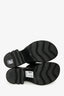 Bottega Veneta Black Leather Nylon 'Flash 45mm' Sandals Size 39