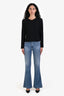 AG Adriano Goldschmied Light Wash Denim High Rise Flared 'The Quinne' Jean Size 26x32