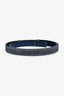Hermès 2024 Blue Denim Kelly Belt Size 60