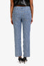 Givenchy Blue Denim Logo Straight Leg Jeans Size 27