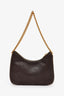Stella McCartney Dark Brown Vegan Suede Mini Falabella Shoulder Bag