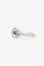 Chaumet 18K White Gold Jeux de Liens Ring Size 48