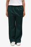 Tibi Green Track Pants Size L