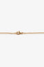 David Yurman 18K Yellow Gold Diamond Sculpted Cable Pendant Necklace
