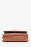 Pre-loved Chanel™ 2021 Nude Quilted Lambskin 19 Cardholder On Chain