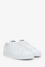 Prada White Leather Sneakers Size 39