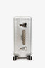 Gucci Aluminum GG Supreme Canvas Handle Cabin Suitcase