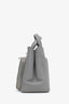Pre-loved Chanel™ 2019 Grey Caviar Leather Quilted Small Business Affinity Shopping Tote