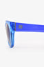 Loewe Blue Acrylic Round Sunglasses