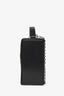 Hermès Black Leather Chevre Mysore Cinhetic Boxy Top Handle Bag SHW