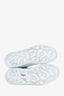 Alexander McQueen White/Silver Oversized Sneakers Size 38.5