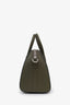 Givenchy Green Leather Small Antigona Bag with Strap