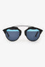 Christian Dior Blue DiorSoReal Mirrored Aviator Sunglasses