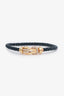 Fred 18k Yellow Gold Pave Diamond Large Cable Chance Infinie Bracelet Size 18