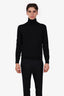 Tom Ford Grey Wool Turtleneck Knit Sweater Size 48 Men's