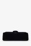 Gucci Black Velvet Matelasse GG Marmont Medium Shoulder Bag