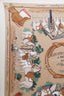 Hermès Brown/Multicolour Silk "Equipements à Cheval sur l'Elégance" Scarf Size 70