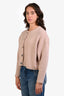 Ba&sh Blush Wool Blend Cardigan Size S
