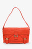 Fendi Orange Leather Borsa Sweety Shoulder Bag