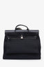 Hermès 2019 Black Toile H Berline Vache Hunter Herbag Zip 39