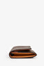 Etro 2022 Brown Paisley Leather Wallet