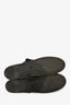 Miu Miu Green/Black Mesh Leather Ballet Flats Size 38