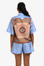 Sandro Periwinkle Blue Nylon Button Down + Shorts Set Size XS