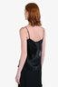 Vince Black Satin Cami Top Size XS