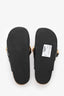 JW Anderson Black Leather Chain Mules Size 38