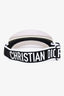 Christian Dior White/Black ClubDior1 Visor