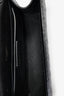 Saint Laurent 2022 Black Grained Leather Medium Envelope Shoulder Bag