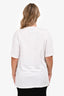 Moschino White Cotton Teddy Bear Logo T-Shirt Size S