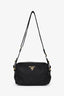 Prada Black Nylon Crossbody Camera Bag