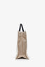 Saint Laurent Linen Canvas Rive Gauche Tote Bag