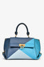 Salvatore Ferragamo 2016 Blue Sofia Leather Shoulder Bag