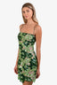 Sau Lee Green Sequined Mini Dress Size 6