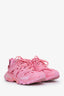 Balenciaga Pink Light Up Track Sneakers Size 37
