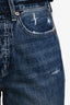 Pistola Acid Wash Denim High Rise Cropped Straight Leg Jean Size 26