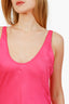 L'agence Pink 'Akiya' Tank Maxi Dress Size M