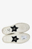 Christian Dior White Leather 'WalknDior' Star Hightops Size 9.5