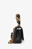 Pre-loved Chanel™ 2021 Black Quilted Lambskin Small Chain Is More Flap Bag