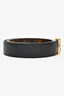 Louis Vuitton Black/Brown Monogram Leather Initiales 30MM Reversible Belt
