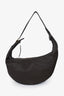 Khaite Brown Pebbled Leather Augustina Hobo Bag
